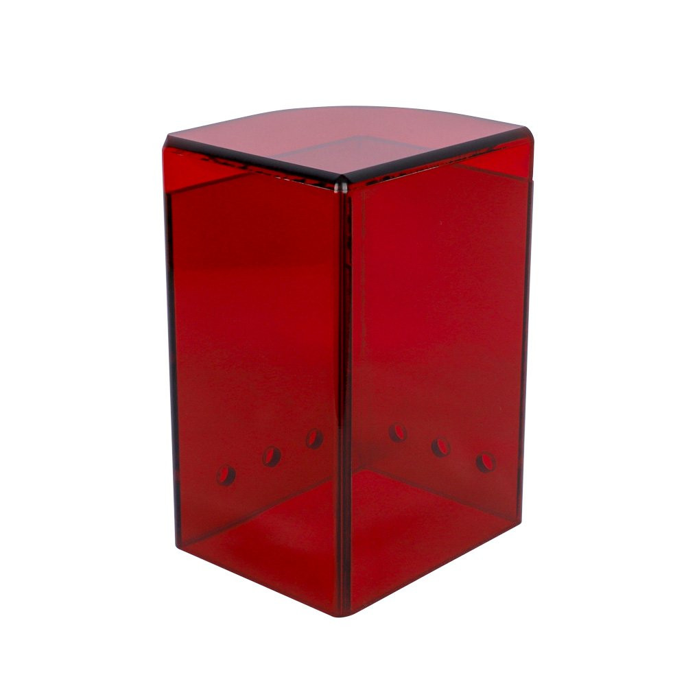 Discard Security Cover for 8 Deck Discard Holder, Color Red