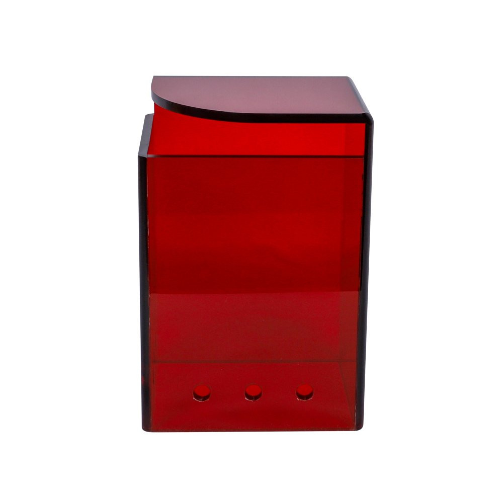 Discard Security Cover for 8 Deck Discard Holder, Color Red
