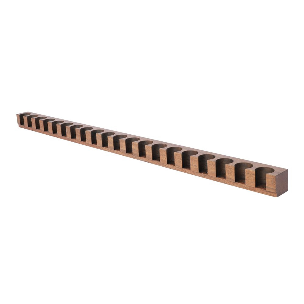 20 Hole In Line Marker Rack, 34-1/4 L x 1-3/4 W x 1-5/8 H inch