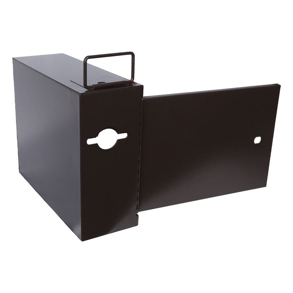 backside- open - Oversized Slim Line Drop Box - 12W x 5-3/4H x 15D