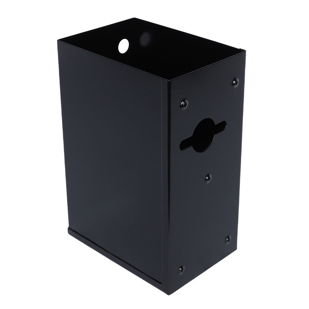 Black Slim Line Drop Box Shield - 12W x 5-7/8H x 8D