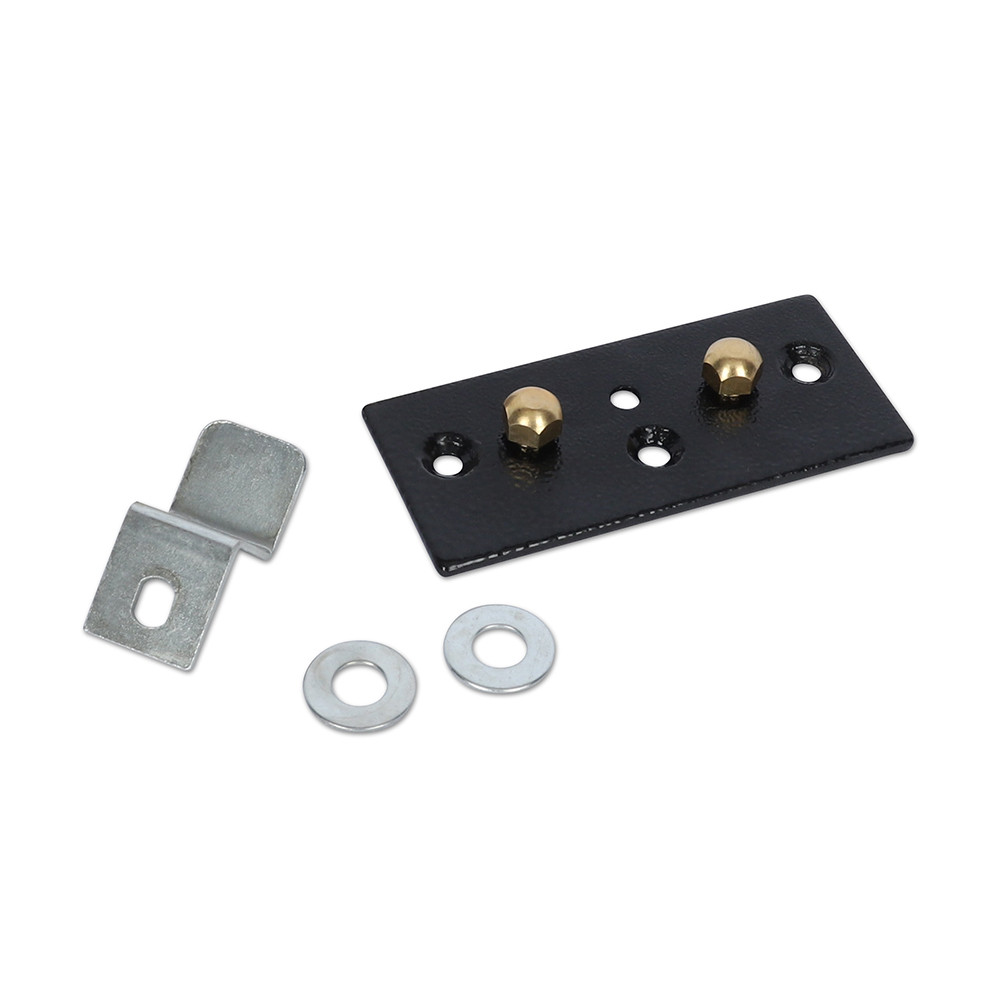 Tokebox Bracket w/ Hex Nuts (3-1/4L x 1-1/2W)