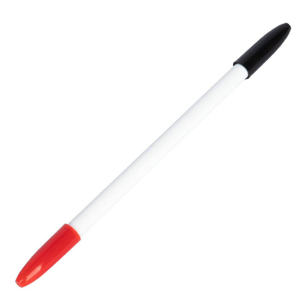 Double Ink Baccarat Casino Pens - Black & Red Ink