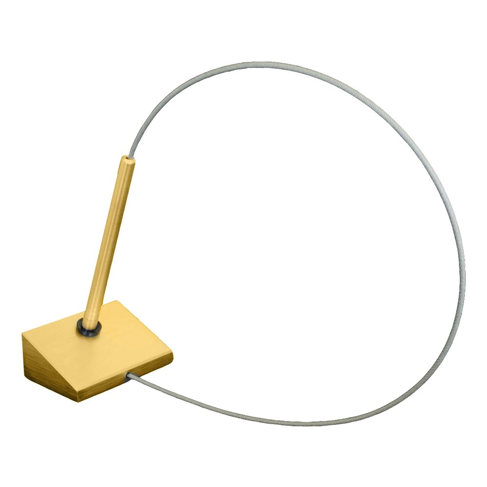 Security Pen - Single - Satin Brass