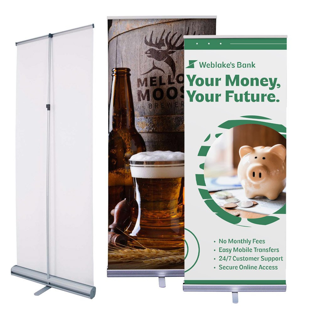 Economy Plus Retractor Banner Kit with Soft Case