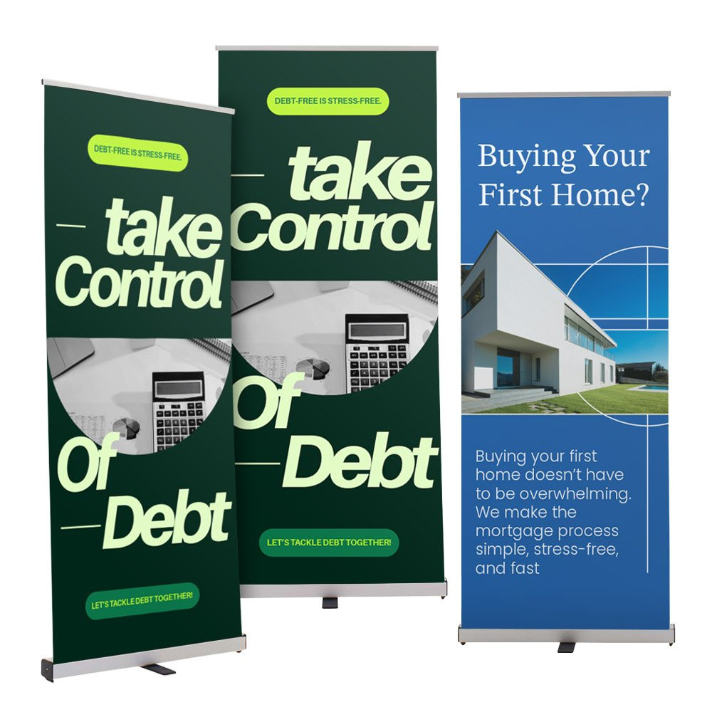 Ideal Retractor Banner Kit with Soft Case