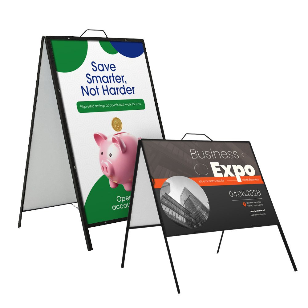 Superstrong Angle Iron A Frame Sign Kit