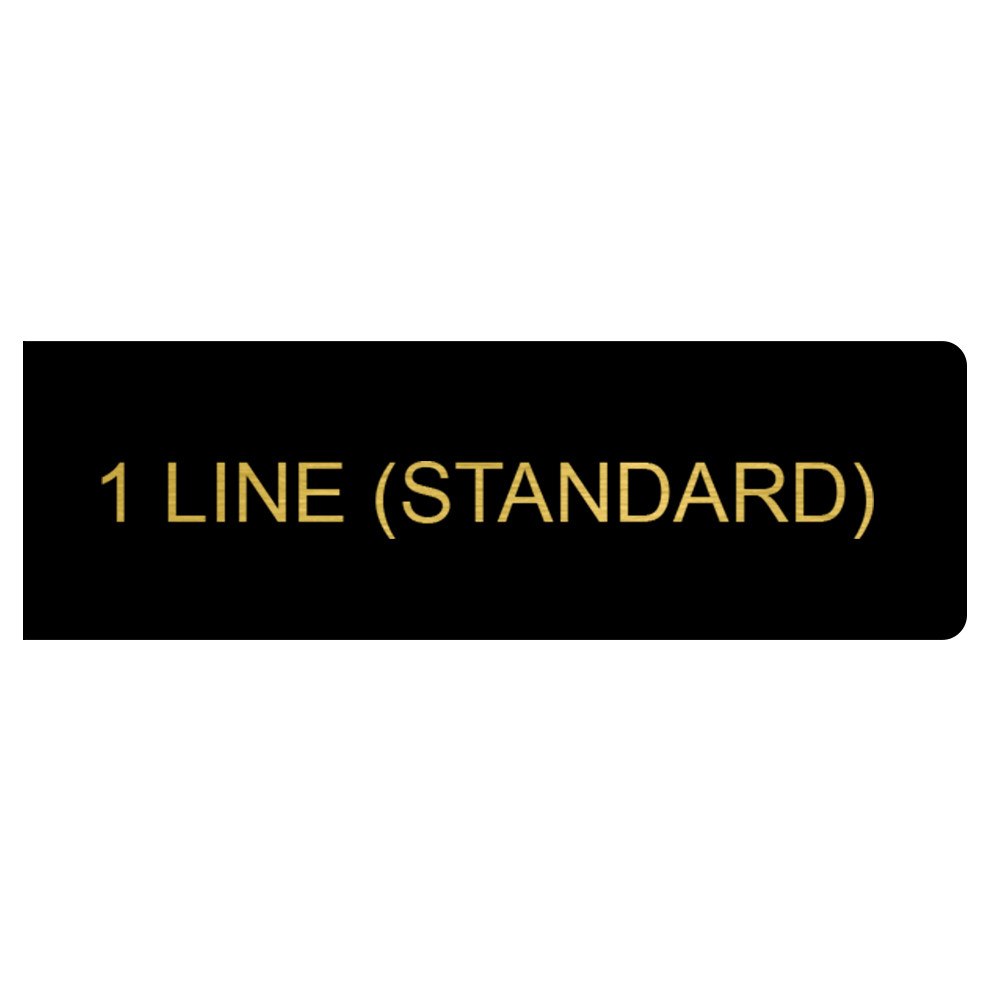 (Black w/  Gold Text)