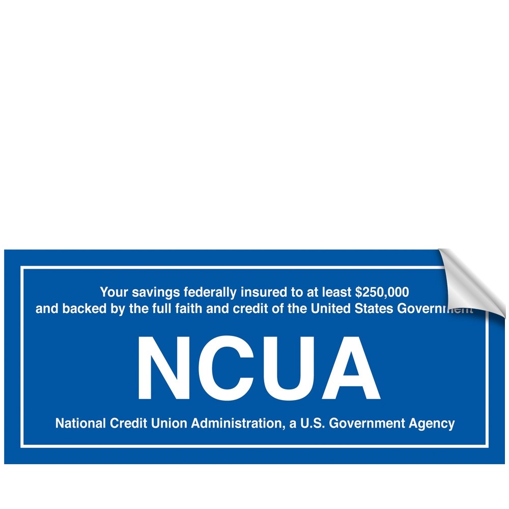 NCUA Signage - peel