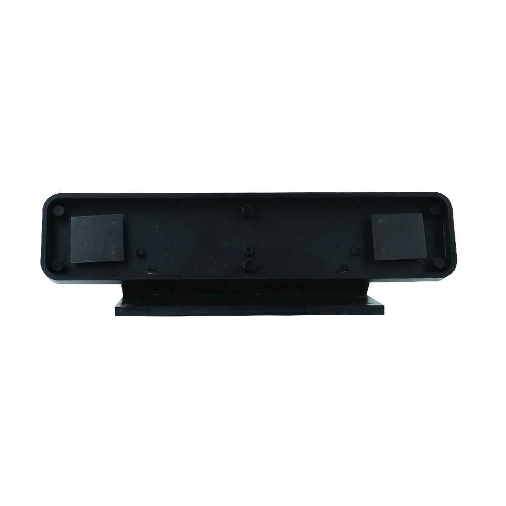 9.38W x 2.25H Black Radius Plastic Magnetic Frame
