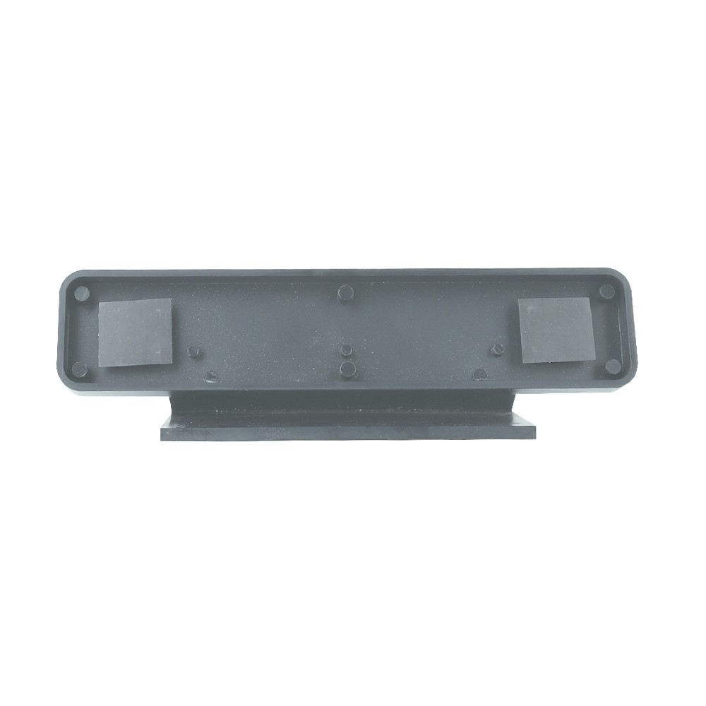 9.38W x 2.25H Gray Radius Plastic Magnetic Frame