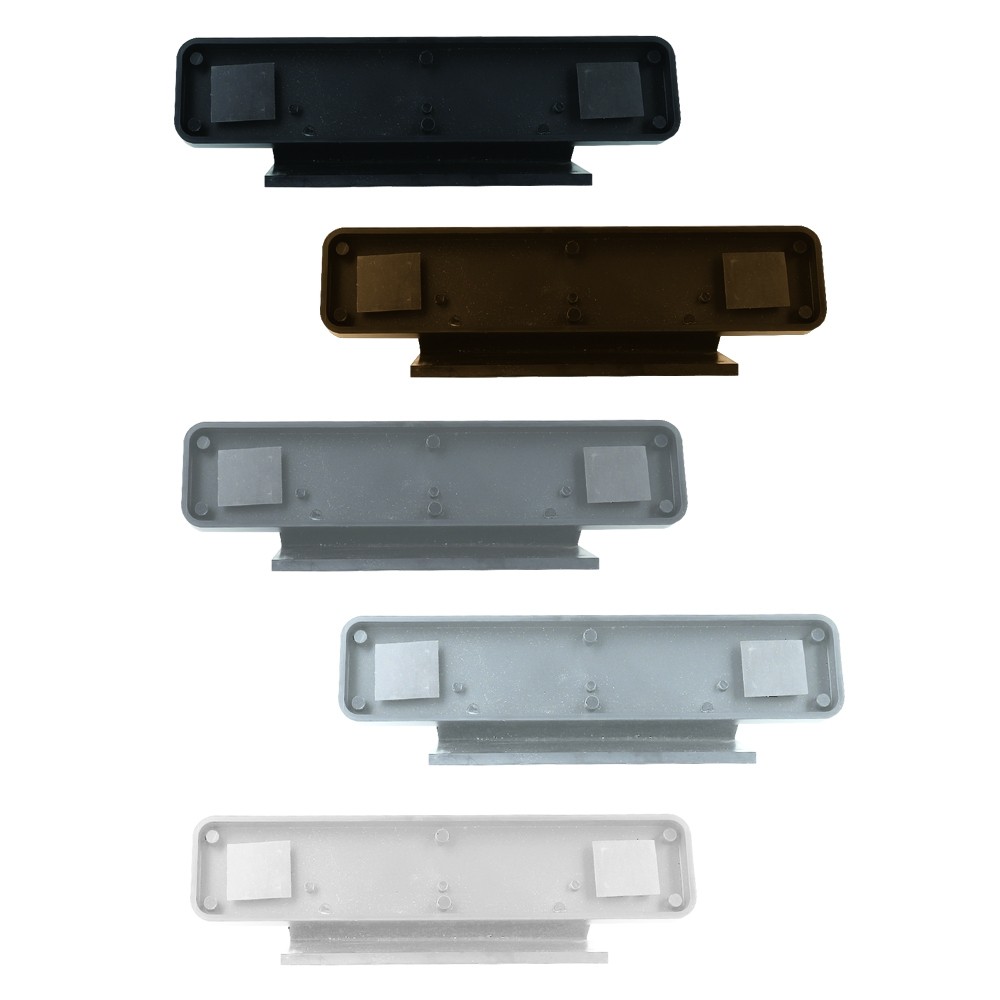 Standard Radius Plastic Magnetic Desk Frame - 9.38W x 2.25H 