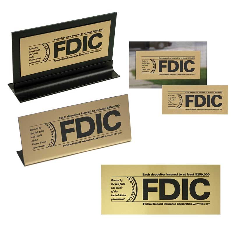 FDIC Signage