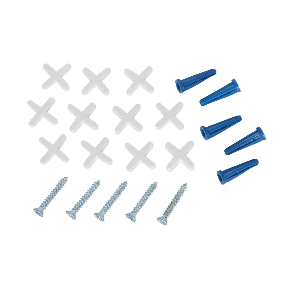 Aluminum Wall Frame for 4 Compliance Sign Mounting Hardware