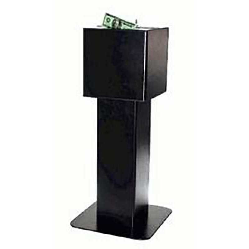 Black ASB Plastic | Locking Pedestal Tip Box