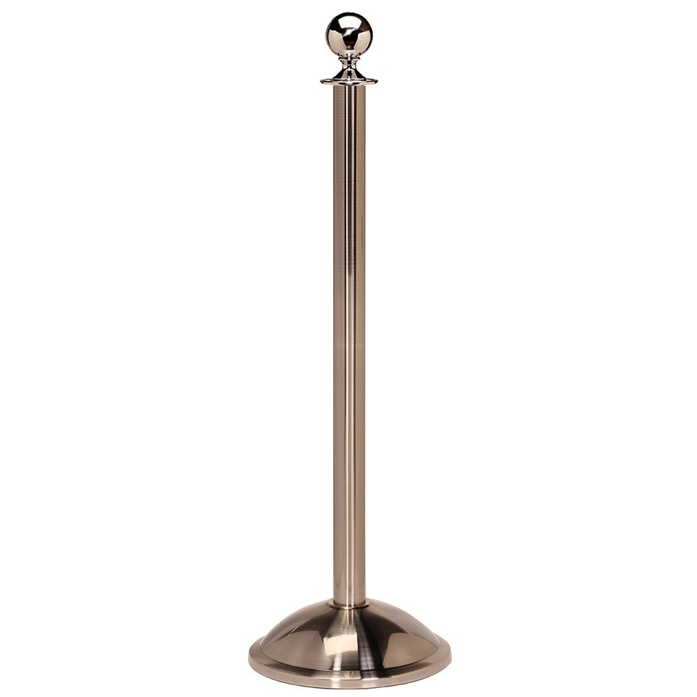 RopeMaster - Ball Top - Dome Base - Pewter Nickel