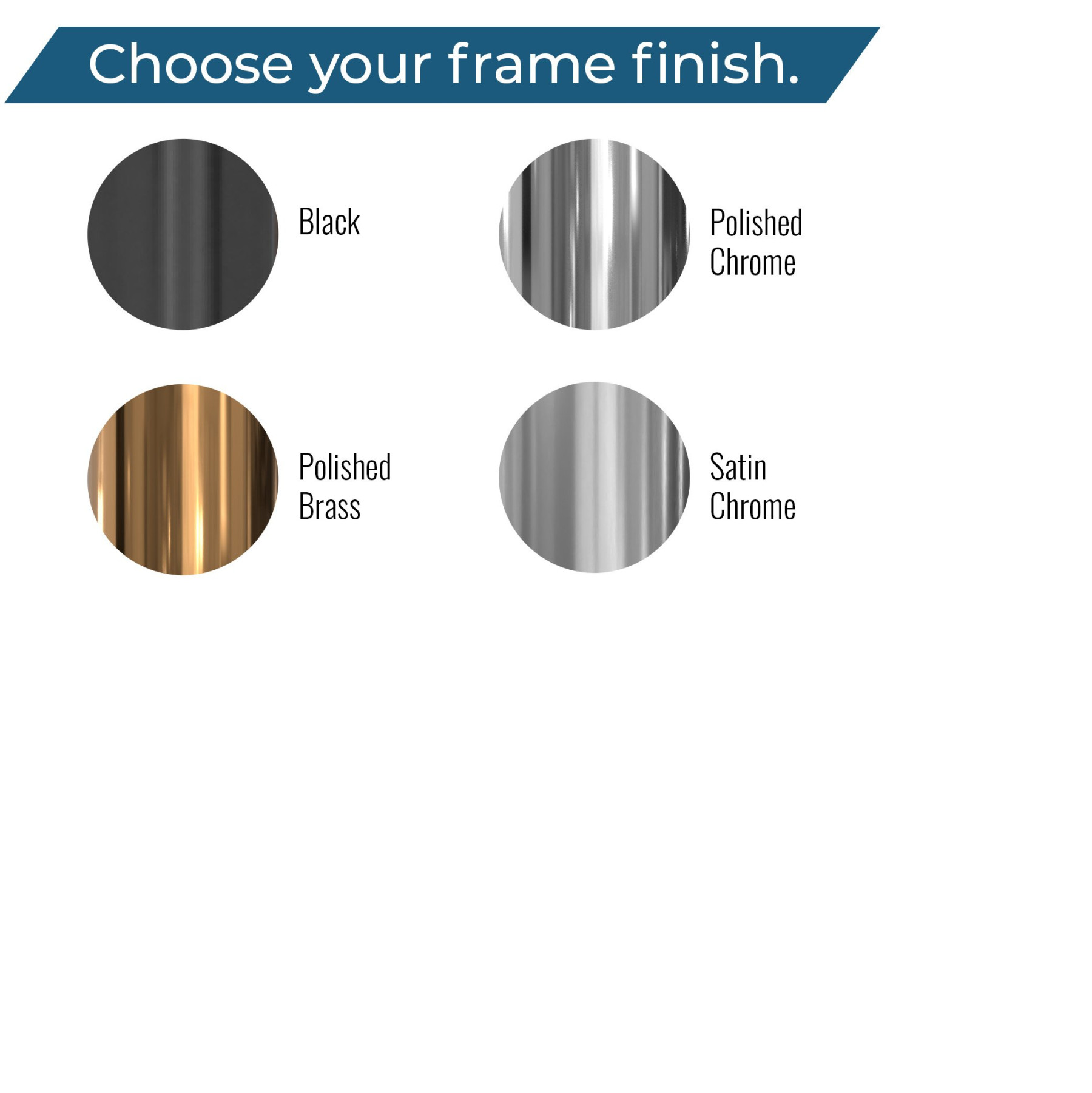 Heavy Duty Sign Frames for Classic Posts - frame finish