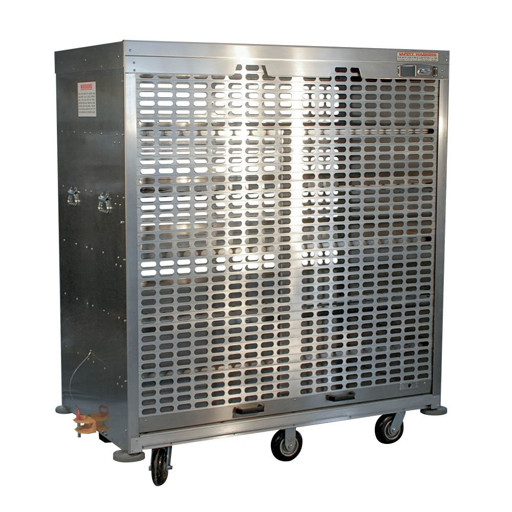 Bill Validator Drop Cart - Model SC-179 with 1 Roll-up Locking Door closed