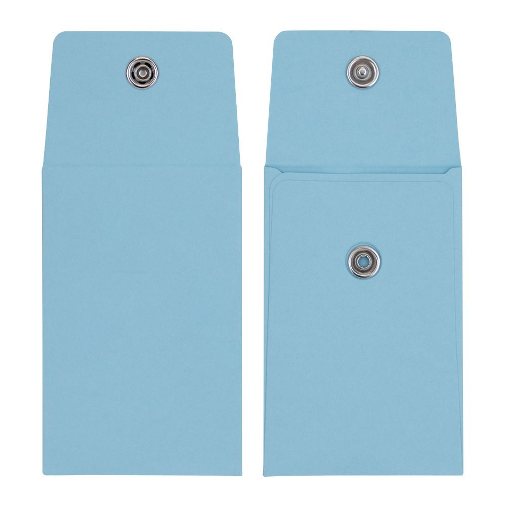 Blue Custom Snap Lock Key Envelope