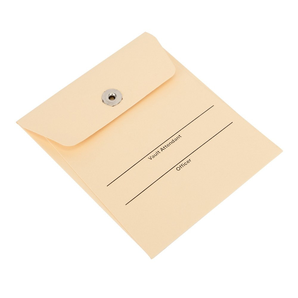 Custom Key Envelopes 3W x 3-1/2H | Permanent Lock Style - Made to Order lock