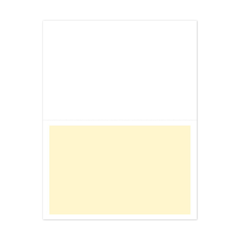 Bond Gaming Paper - 2-Part (White/Canary) - Case of 2500