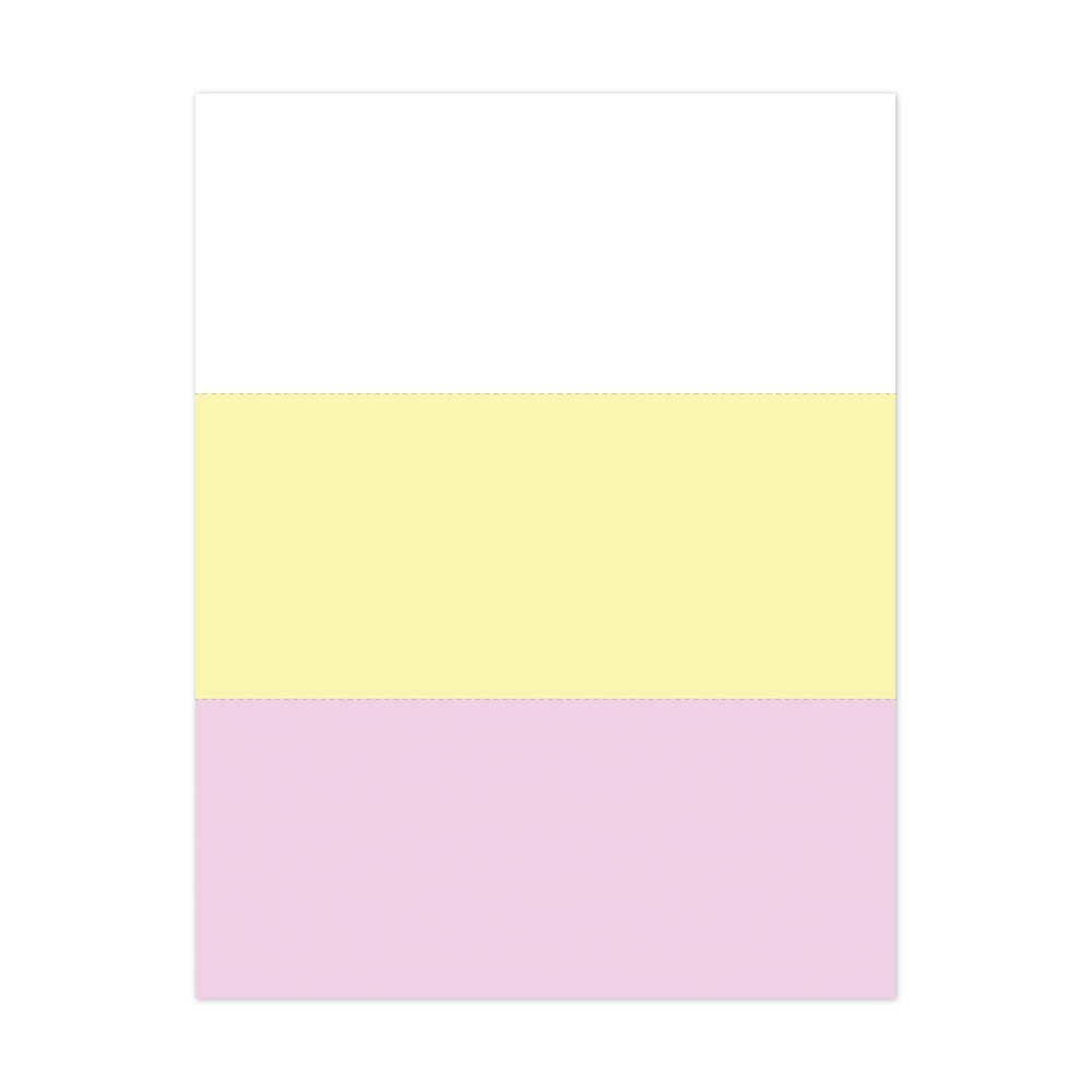 Bond Gaming Paper - 3-Part (White/Canary/Pink) - Case of 2500