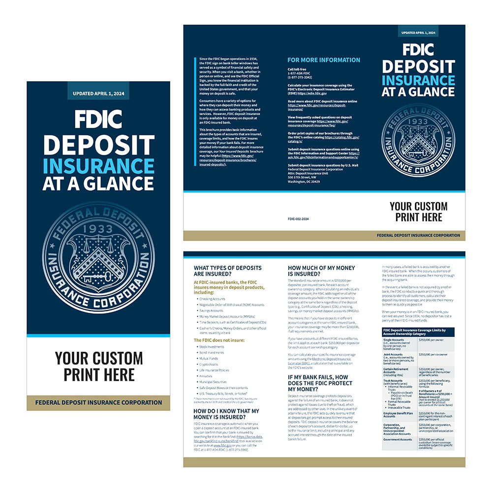 FDIC Customized Brochure Flat Panel