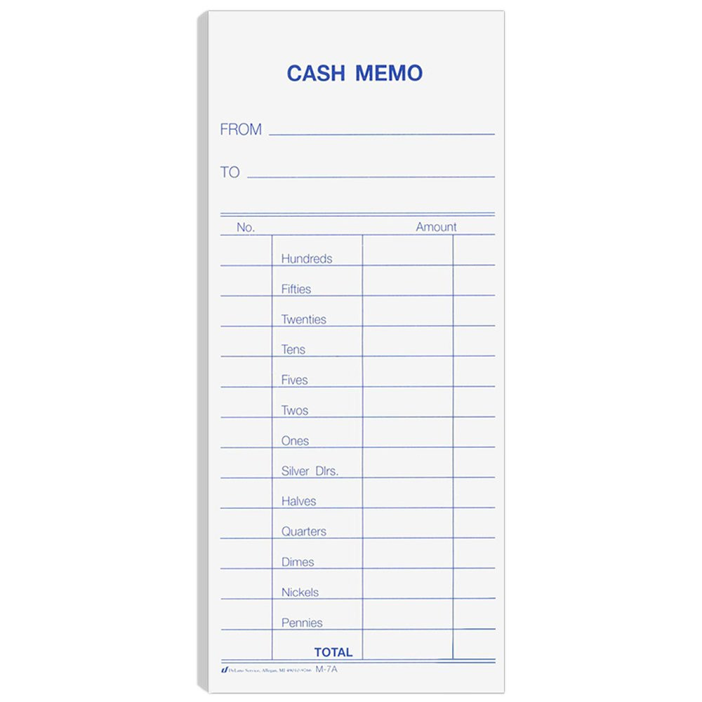 Cash Memo