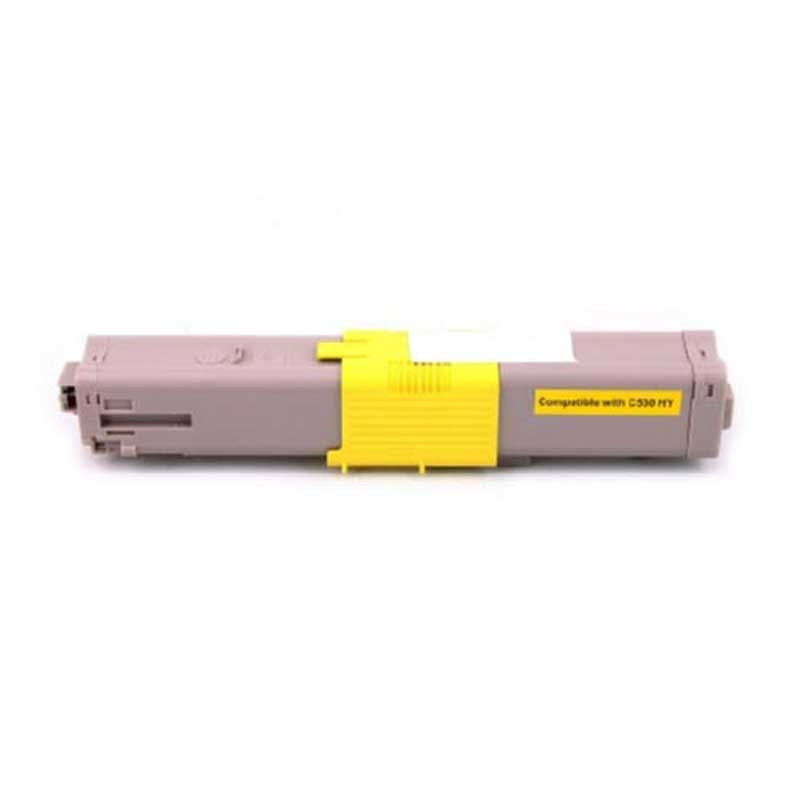 Okidata OC530Y Compatible Toner Color: Yellow, High Yield: 5000