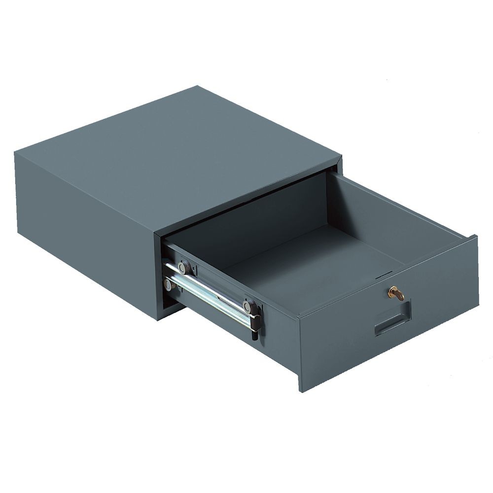 Fenco Custom Manual Cash Drawer w/Deadbolt Lock & Mounting Brackets - 18W x 7-1/4H x 19D