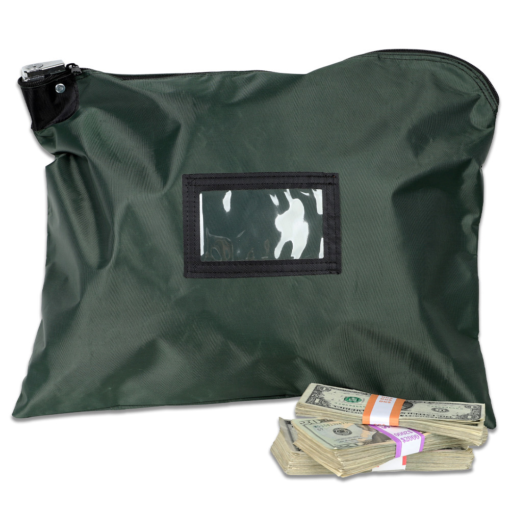 19W x 15H Laminated Nylon Locking Bags 