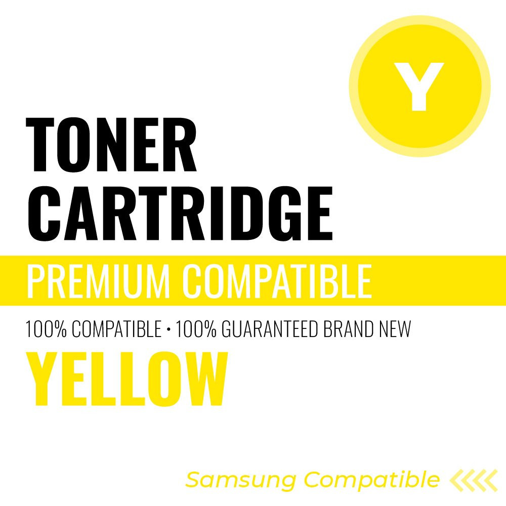 Samsung CLTY609 Compatible Toner Color: Yellow, Yield: 7000 (Default)