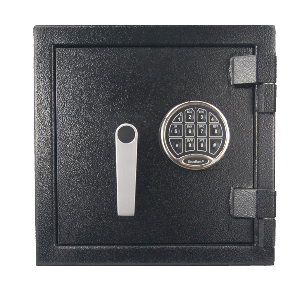 Black- Keypad -  Pacific Safe B-Rate Utility Safe - 14W x 14H x 14D
