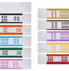 Self-Sealing Bill Straps