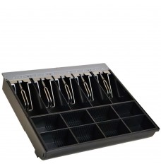5 Bill/8 Coin Money Tray - 13-9/10W x 2-1/2H x 12-1/5D