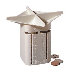 Plastic Coin Tender Box - Store and Organizer Coins- picutred with coin (not included) 