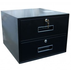 Fenco Add-on of Two Drawers for 18 In Pedestals & Rolling Banks