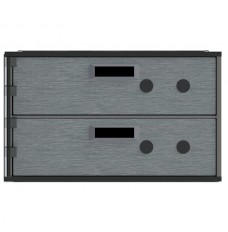 Safe Deposit Boxes - 2 Bond Box Nest - 11-1/16W x 6-5/8H x 24D - Left Hinge Only