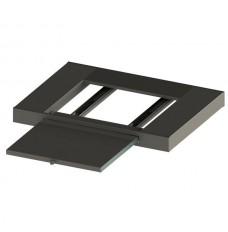 Pull Out Shelf for Bond Box Nest - 32-5/8W x 2H - Black Finish