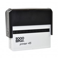 Self Inking Stamp - 1 color ink - 3-1/4W x 1H - Up to 6 lines