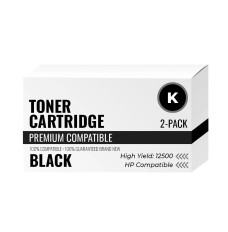 HP CE255X 2-Pack Compatible Toner Box 