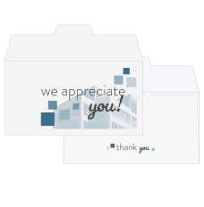 2 Color Pre-Designed Drive Up Envelope - Appreciation