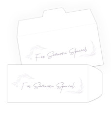 For Someone Special DUE - 1 Color Pre-Designed Drive Up Envelope
