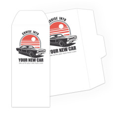 Your New Car - 2 Color Pre-Designed Drive Up Envelope