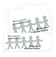 Drive Up Envelope - Financial Family - 2-Color Design