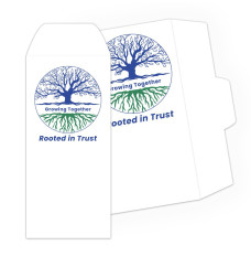 Rooted In Trust - 2 Color Pre-Designed Drive Up Envelope 