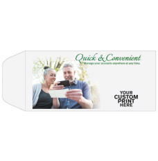 Full Color Pre-Designed Drive Up Envelope - Quick & Convenient