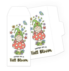 Savings Are In Full Bloom - Full Color Pre-Designed Drive Up Envelope