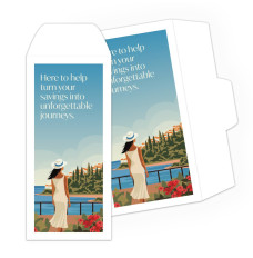 Unforgettable Sea Journeys - Full Color Pre-Designed Drive Up Envelope