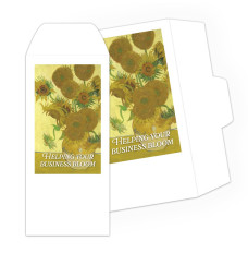 Sunflowers Bloom - Full Color Pre-Designed Drive Up Envelope